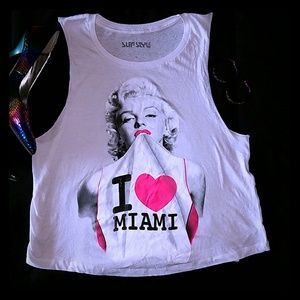 I❤ Miami Marilyn Monroe Tee